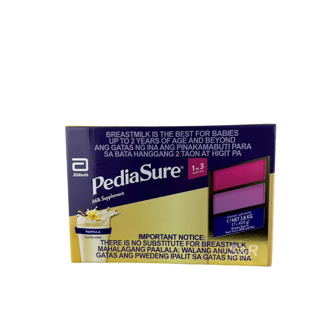 Pediasure 1 to 3 yo Vanilla Powdered Milk 2.8kg